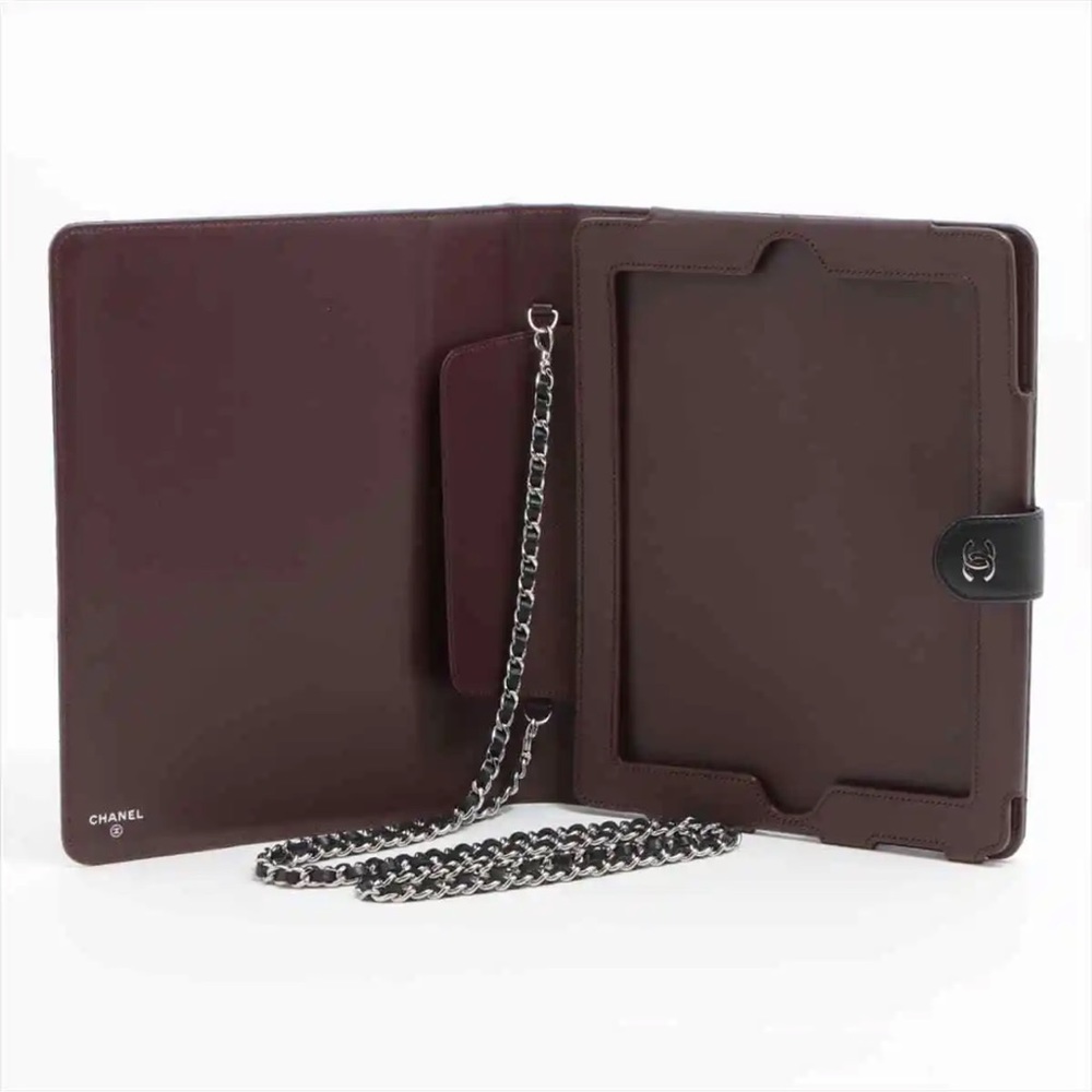 Chanel IPad Lambskin Case